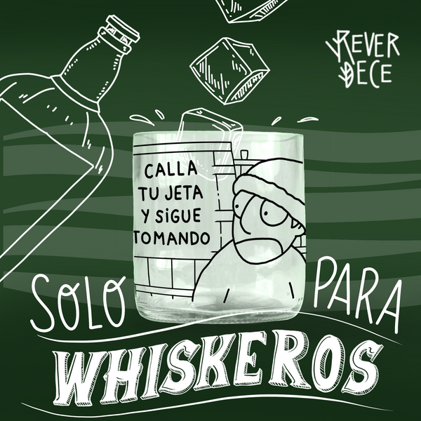 Vasos Whiskeros set 3 vasos