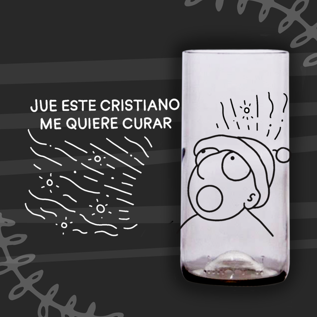 Frases chilotas II Set 3 vasos