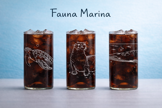 Fauna Marina Set 3 vasos