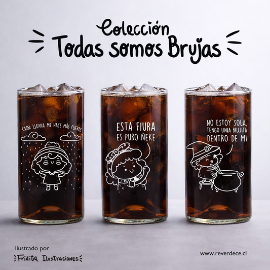 Todas somos Brujas Set 3 vasos