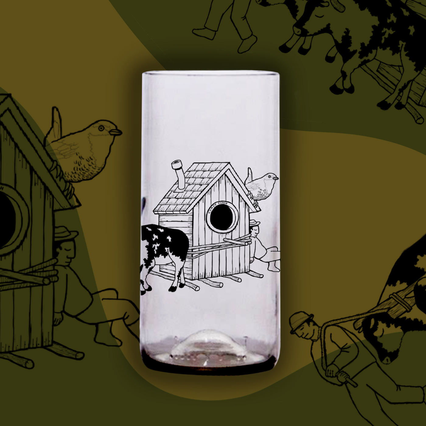 Mingas chilotas Set 3 vasos