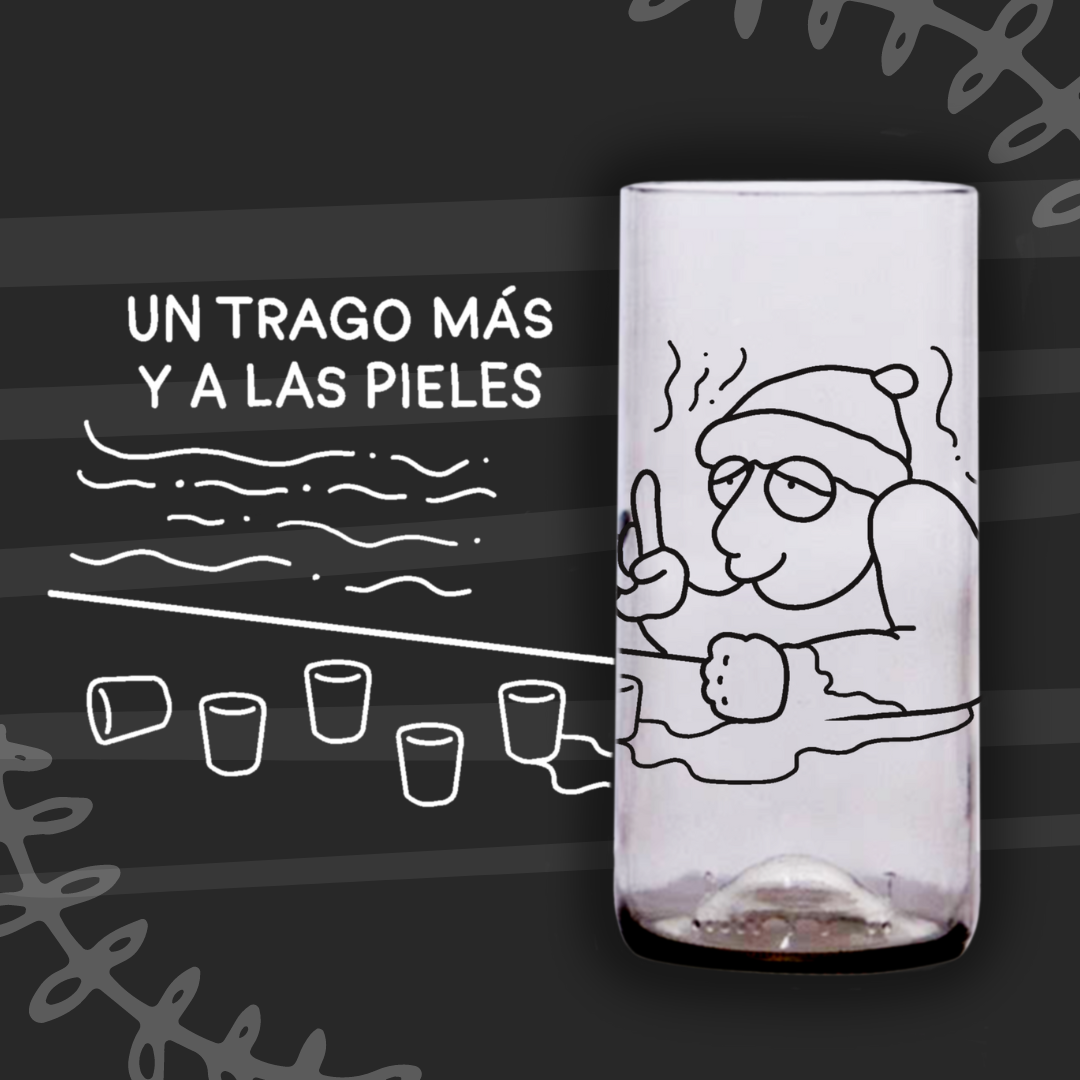 Frases chilotas II Set 3 vasos