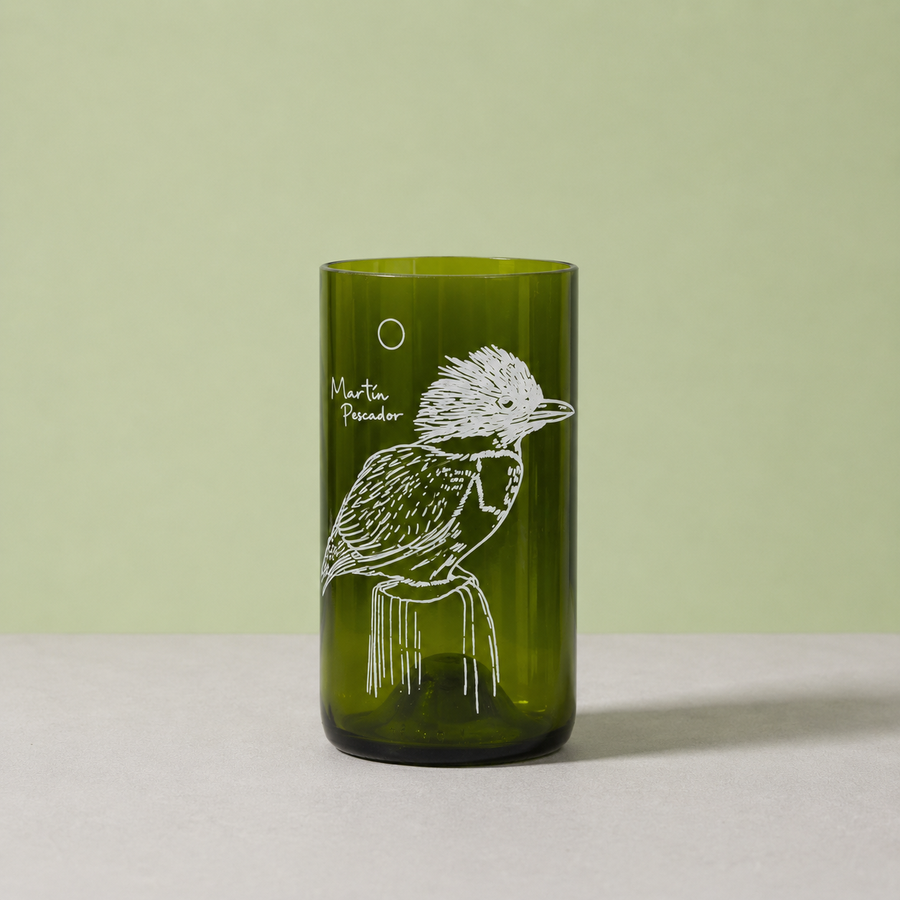 Vaso Martin pescador Reciclado 500 ml | Oferta especial
