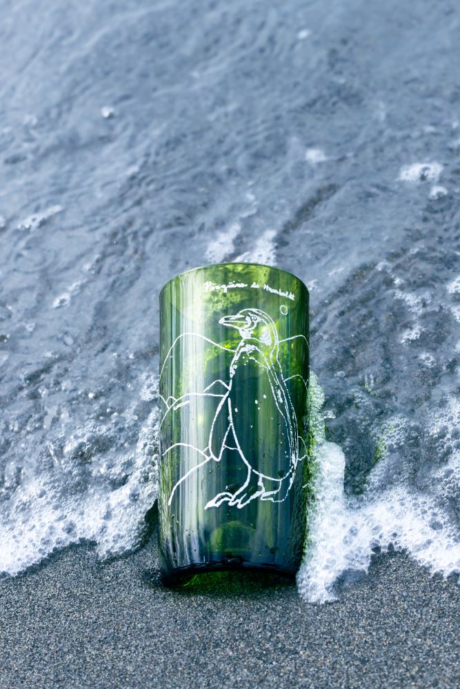 Fauna chiloa Set 6 vasos verdes