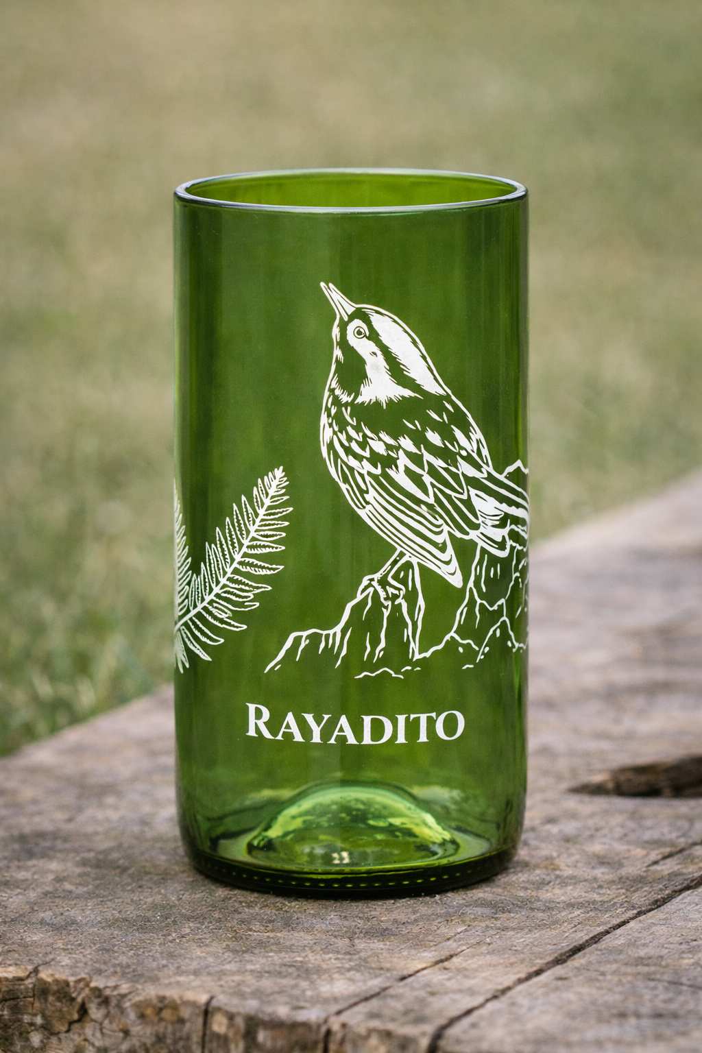 Aves chilenas set 3 vasos