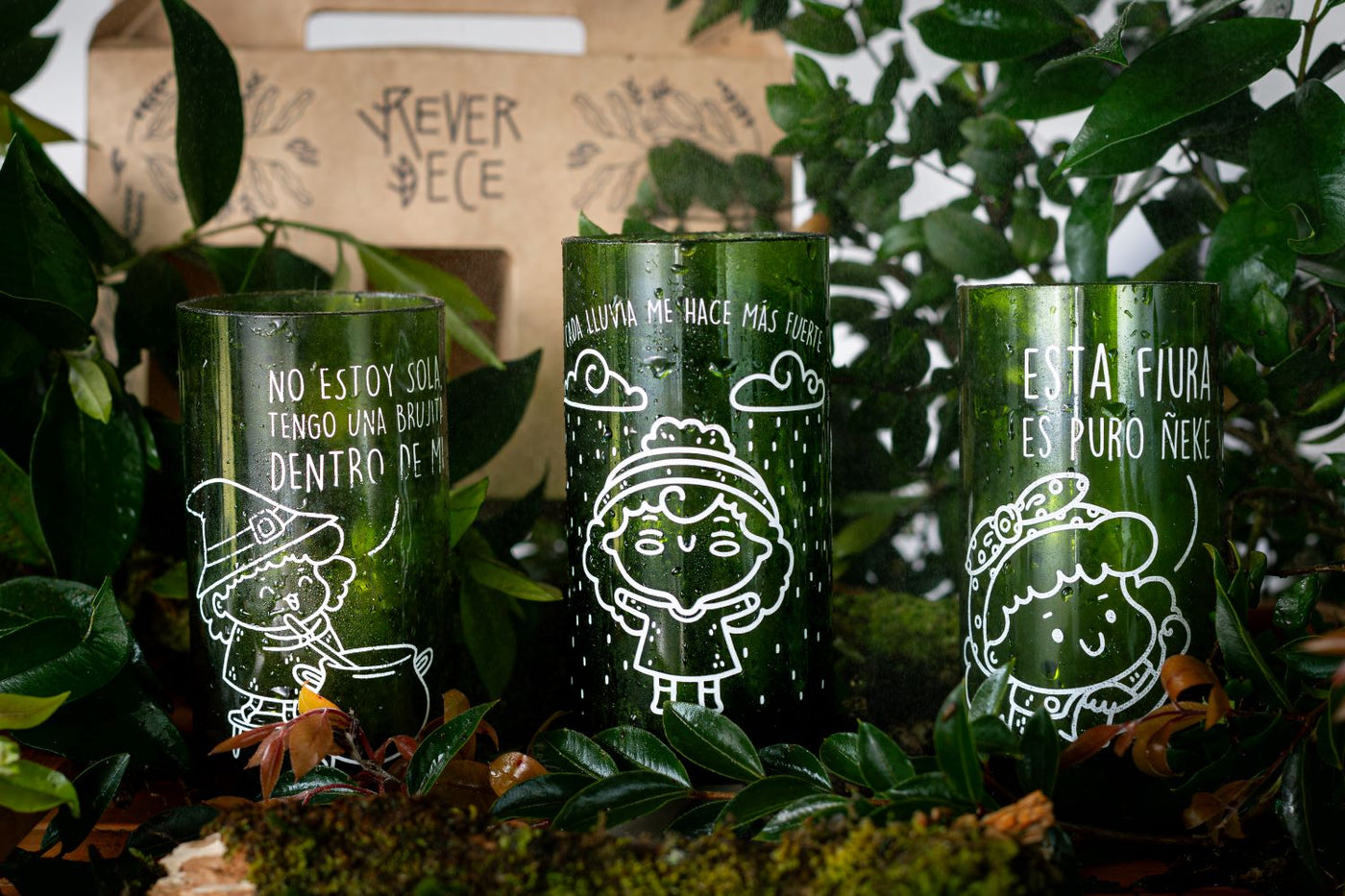 Todas somos Brujas Set 3 vasos