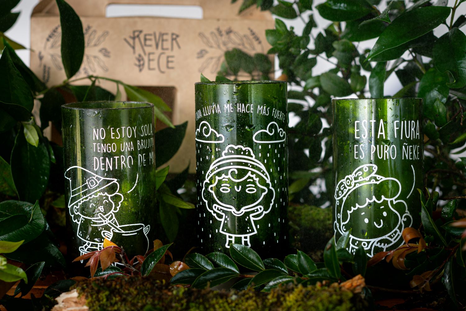 Todas somos Brujas Set 3 vasos