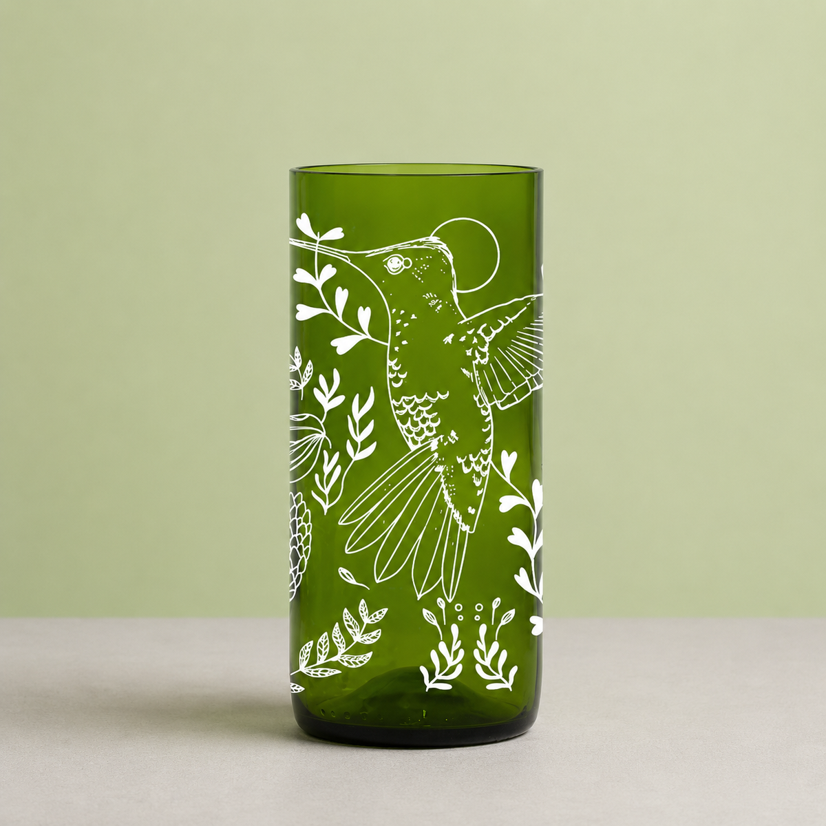 Vaso Picaflor Chico Reciclado 500 ml | Oferta especial