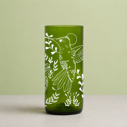 Vaso Picaflor Chico Reciclado 500 ml | Oferta especial