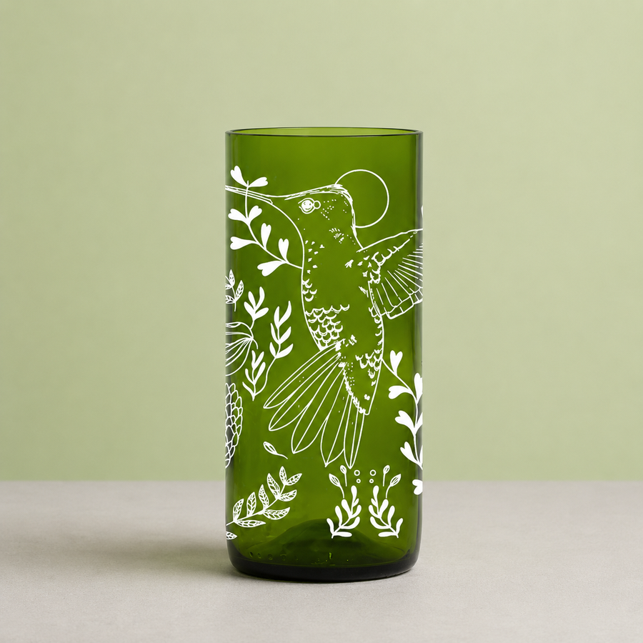 Vaso Picaflor Chico Reciclado 500 ml | Oferta especial