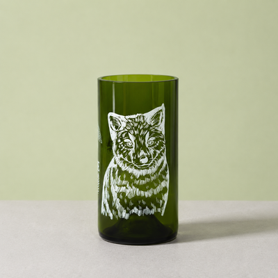 Vaso Zorro chilote Reciclado 500 ml | Oferta a Luca