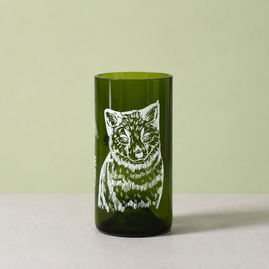 Vaso Zorro chilote Reciclado 500 ml | Oferta especial