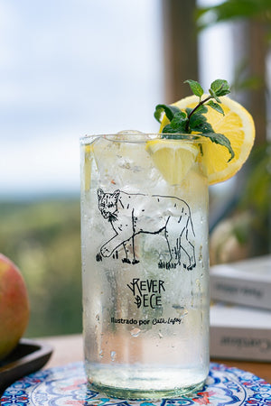 Felinos chilenos Set 3 vasos